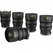 Nisi Athena Prime T2.4/1.9 Full-frame 5-lens Kit (e Mount, Drop-in Filter)