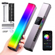 Neewer Rgb1 Magnetic Handheld Led Light Stick (rose Gold, 9.8