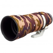 Easycover Lens Oak Neoprene Cover For Sony Fe 70-200mm F/2.8 Gm Oss Ii Lens (brown Camouflage)