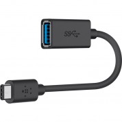 Belkin Usb 3.1 Gen 1 Type-a Female To Type-c Male Adapter