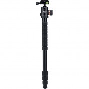 Fotopro X-go Hr Pro Aluminum Horizontal Tripod With Monopod And Ball Head (black)