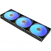 Lian Li Uni Fan Al120 V2 120mm Argb Case Fan (black, 3-pack)