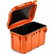 Seahorse 59 Micro Hard Case (orange, Rubber Liner And Mesh Lid Retainer)