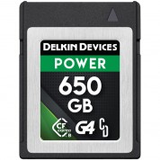 Delkin Devices 650gb Power Cfexpress Type B Memory Card