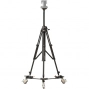 E-image Ga230-ptz Aluminum Tripod With Rising Center Column Kit With Dolly