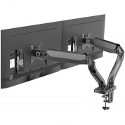 Uncaged Ergonomics Dual Monitor Arm Stand