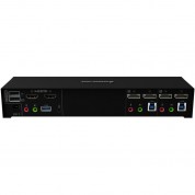 Iogear 2-port 4k Dual View Displayport Matrix Kvmp Switch