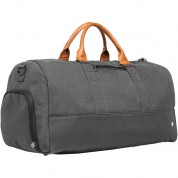 Pkg International Bishop Duffle Bag (42l, Dark Gray/tan)