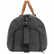 Pkg International Bishop Duffle Bag (42l, Dark Gray/tan)