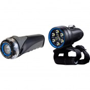 Light & Motion Sola Dive 1200 S/f And Gobe 800 Spot Light Combo