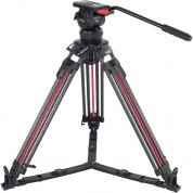 Teris Ts100cf-q Fluid Head & Tripod Kit (carbon Fiber)