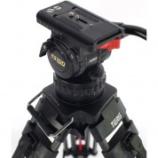 Teris Ts100cf-q Fluid Head & Tripod Kit (carbon Fiber)