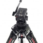 Teris Ts100cf-q Fluid Head & Tripod Kit (carbon Fiber)