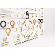 4ms Spherical Wavetable Navigator Faceplate (white, 26 Hp)