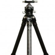 Flm Cp26-travel Ii 10x Carbon Fiber Series Ii Tripod With 47gx Tripod Head And Qlb-50 Qr Clamp