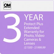 Om System 3-year Protect Plus Support With Adp For Photo And Video Cameras And Lenses ($1500-$1999.99)