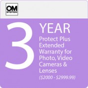 Om System 3-year Protect Plus Support With Adp For Photo And Video Cameras And Lenses ($2000-$2999.99)