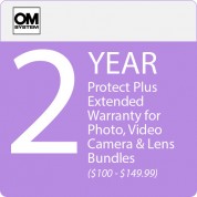 Om System 2-year Protect Plus Support With Adp For Photo & Video Camera Lens Bundles ($100-$149.99)