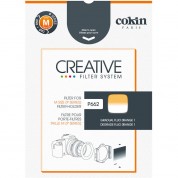 Cokin P Series Hard-edge Graduated Fluorescent Orange 0.3 Filter (1-stop)