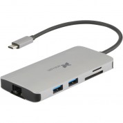 Xcellon 8-in-1 Usb-c 3.2 Gen 1 Multimedia Hub