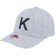 Kelvin Mitchell & Ness 110 Flexfit Hat (gray With K)