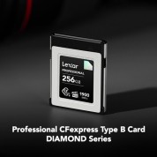 Lexar 256gb Professional Cfexpress Type B Card Diamond Series (2-pack)