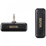 Boya By-wm3t2-m1 Mini Wireless Microphone System For Cameras And Smartphones (2.4 Ghz)