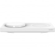 Belkin Boostcharge Pro 2-in-1 20w Wireless Charging Pad (white)