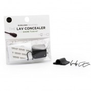 Bubblebee Industries Lav Concealer For Shure Twinplex Tl45 To Tl47 (matte Black)