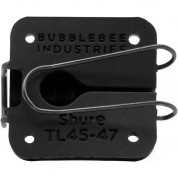 Bubblebee Industries Lav Concealer For Shure Twinplex Tl45 To Tl47 (matte Black)