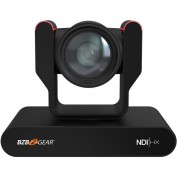 Bzbgear Live Streaming Ndi|hx3 Ptz Camera With Auto-tracking, Tally & 12x Zoom (black)