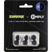 Shure 100 Series Comply Foam Sleeves For Shure Earphones (large, 3 Pair)