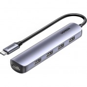 Ugreen 5-in-1 Usb-c Hub (silver)