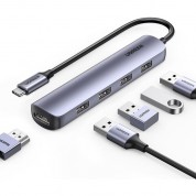 Ugreen 5-in-1 Usb-c Hub (silver)