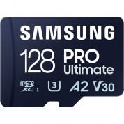 Samsung 128gb Pro Ultimate Uhs-i Microsdxc Card With Sd Adapter