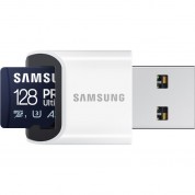 Samsung 128gb Pro Ultimate Uhs-i Microsdxc Card With Card Reader