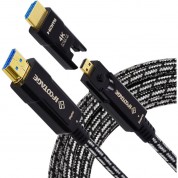 Ifootage High-speed Hdmi To Micro-hdmi Cable With Adapter (49.2')