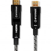 Ifootage High-speed Hdmi To Micro-hdmi Cable With Adapter (49.2')