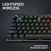 Logitech G Pro X Tkl Lightspeed Wireless Rgb Gaming Keyboard (black, Linear)