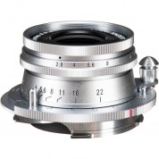 Voigtlander 28mm F/2.8 Color-skopar Type I Aspherical Lens (leica M, Silver)