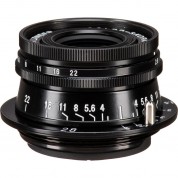 Voigtlander 28mm F/2.8 Color-skopar Type L Aspherical Lens (screw Mount, Black)