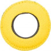 Bluestar Round Ultra Small Viewfinder Eyecushion (fleece, Yellow)