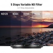 Neewer Hd Variable Nd Filter (67mm, 3 To 7-stops)