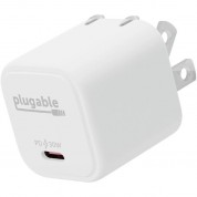 Plugable 30w Gan Usb-c Wall Charger (white)