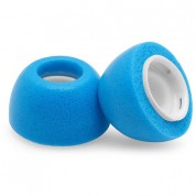 Adv. Eartune Fidelity Uf-a Universal-fit Foam Eartips For Airpods Pro (3-pack, Medium, Blue)