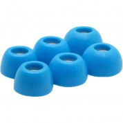 Adv. Eartune Fidelity Uf-a Universal-fit Foam Eartips For Airpods Pro (3-pack, Medium, Blue)