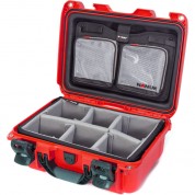 Nanuk 915 Hard Case With Pro Photo Kit (red, 13l)