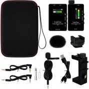 Litufoto Vm10 Wireless Microphone System For Cameras And Mobile Devices (2.4 Ghz)