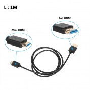 Camvate Ultra-slim 4k High-speed Mini-hdmi To Hdmi Cable With Ethernet (3.3')