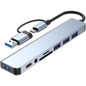 Camvate 8-in-1 Usb Docking Station (silver)